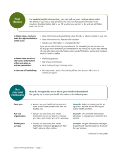 HIPAA Notice of Privacy Practices Dr. Richardson