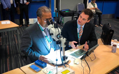 Dr. David Richardson at the 9th International Congress on Glaucoma Surgery 2018