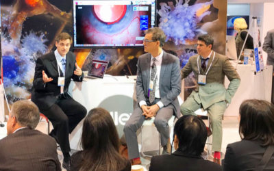 Dr. David Richardson at the 2018 meeting of the American Academy of Ophthalmology (AAO)